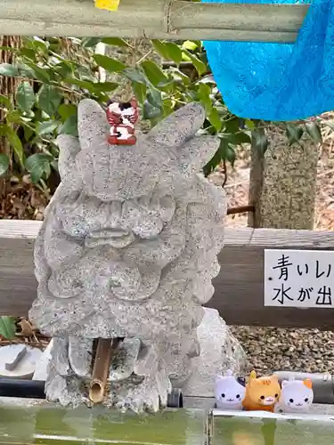 玉田神社の手水舎