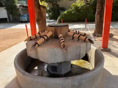 長田神社の手水舎