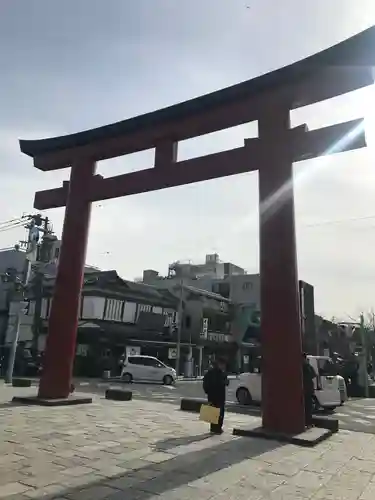 鶴岡八幡宮の鳥居