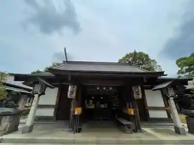 代田八幡神社の本殿・本堂