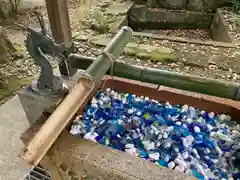 青海神社の手水