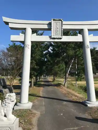 多久神社の鳥居