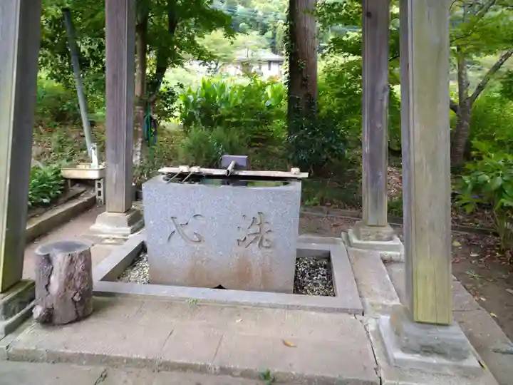 薬王院円如寺の手水舎