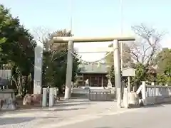 椿宮神明社の鳥居