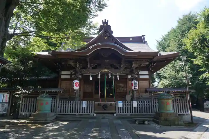 滝野川八幡神社の本殿・本堂