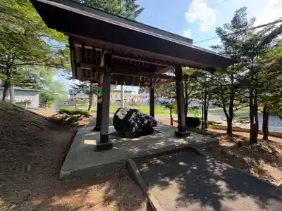 東神楽神社の手水舎