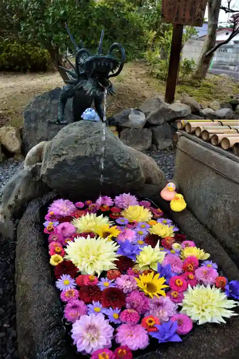 大鏑神社の手水舎