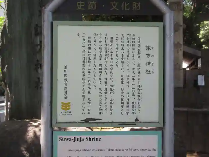 諏方神社(東京都)