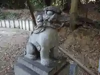 七社神社(半月七社神社)の狛犬