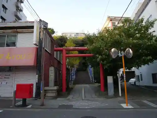 大綱金刀比羅神社の鳥居