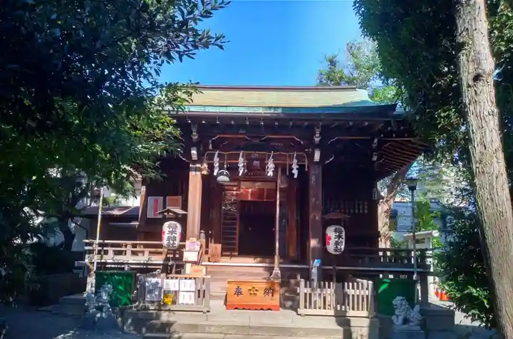 櫻木神社の本殿・本堂
