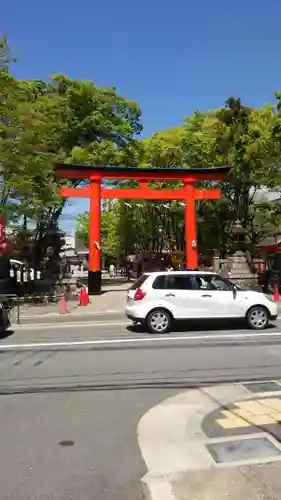 伏見稲荷大社御旅所の鳥居