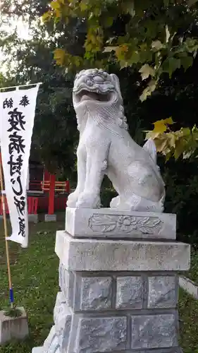 潮見ヶ岡神社の狛犬