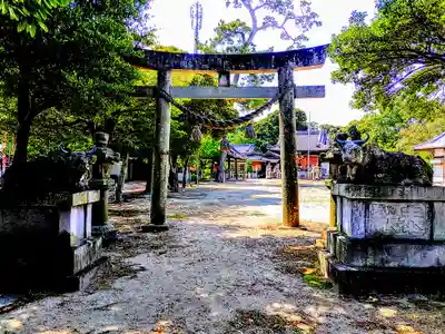 天満神社(鷲塚天満神社)の鳥居