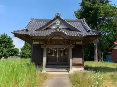 江場土神社の本殿・本堂