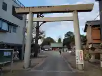 能見神明宮(元能見)の鳥居