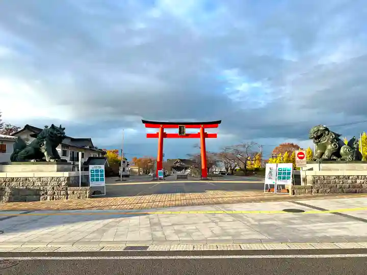 山形縣護國神社の鳥居