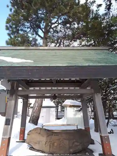 丘珠神社の手水