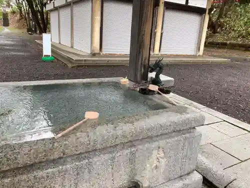 住吉神社の手水舎