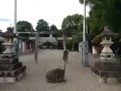 算所八幡神社の鳥居