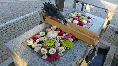 川越八幡宮の手水舎