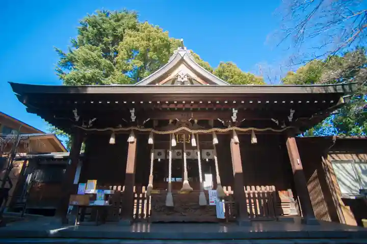 鳩ヶ谷氷川神社の本殿・本堂