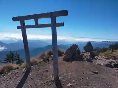 日光二荒山神社中宮祠の鳥居