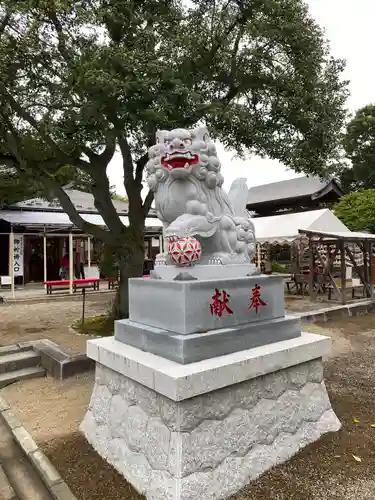 荘内神社の狛犬