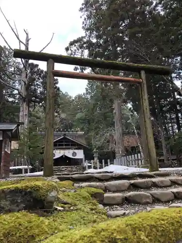 元伊勢内宮 皇大神社の鳥居