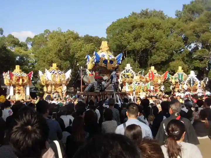 曽根天満宮のお祭り