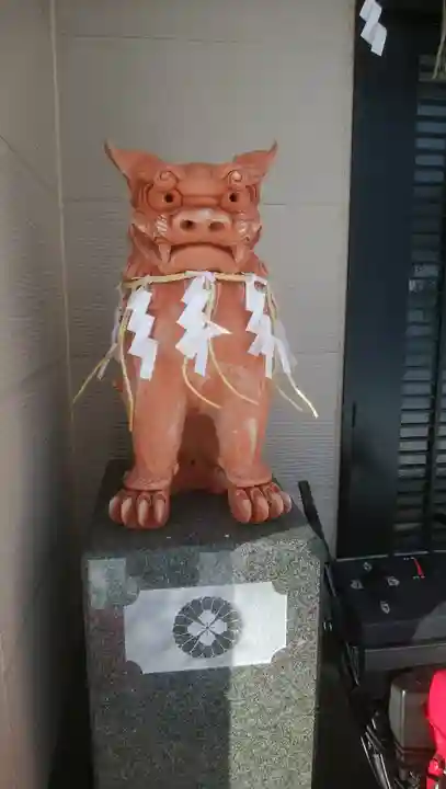 夕張神社の狛犬