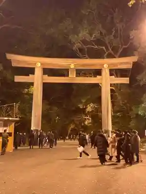 明治神宮の鳥居