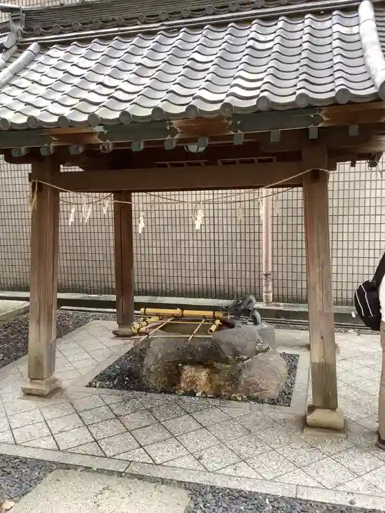 久屋金刀比羅神社の手水舎
