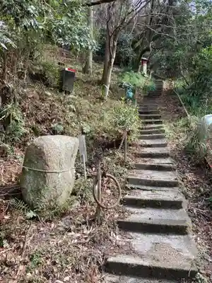 石鎚神社の景色