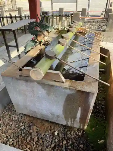 津島神社の手水舎