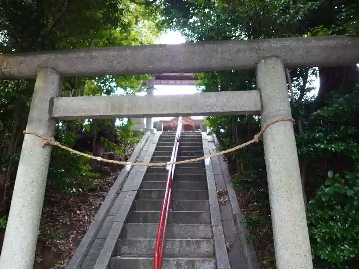土橋神社の鳥居