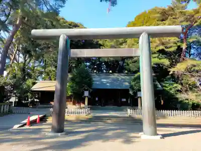 埼玉縣護國神社の鳥居