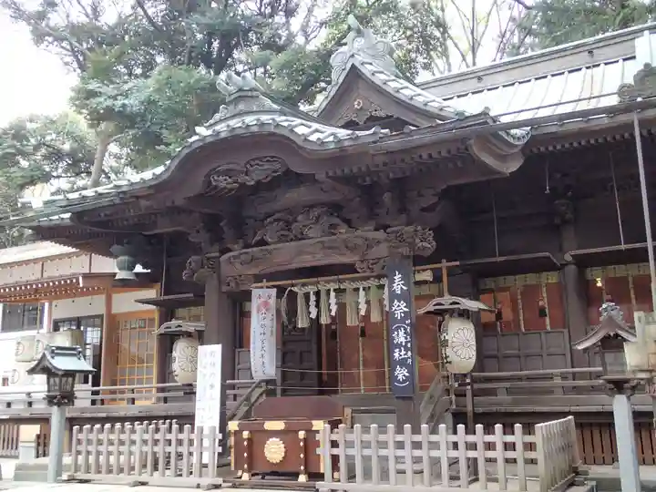 調神社の本殿・本堂