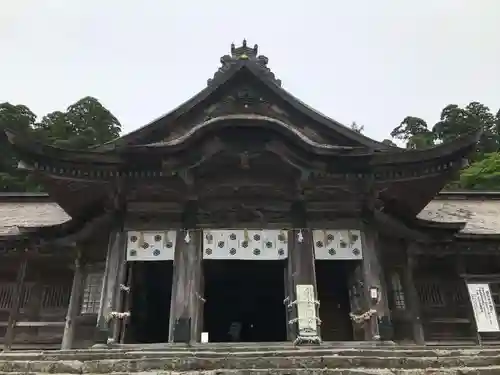 大神山神社奥宮の本殿