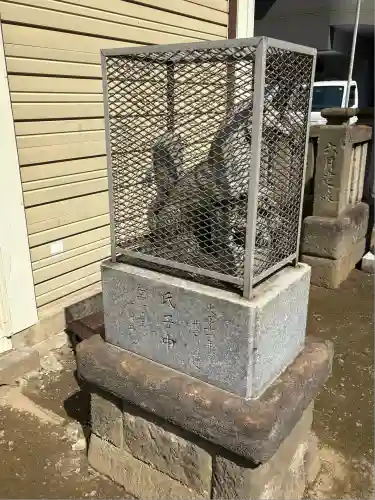 中葛西稲荷神社の狛犬