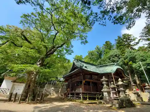 安達太良神社の本殿・本堂