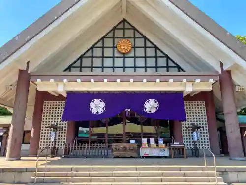 千葉縣護國神社の本殿・本堂