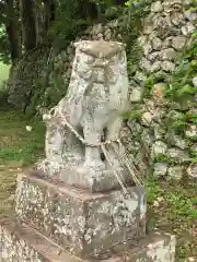 坂本八幡神社の狛犬