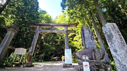 戸隠神社宝光社の鳥居