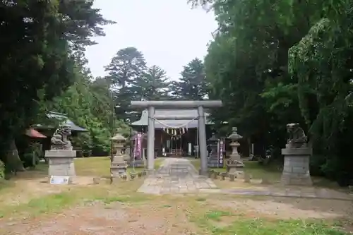 三春大神宮の景色
