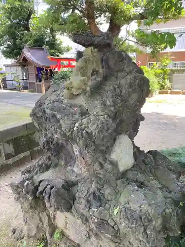 八幡橋八幡神社の狛犬