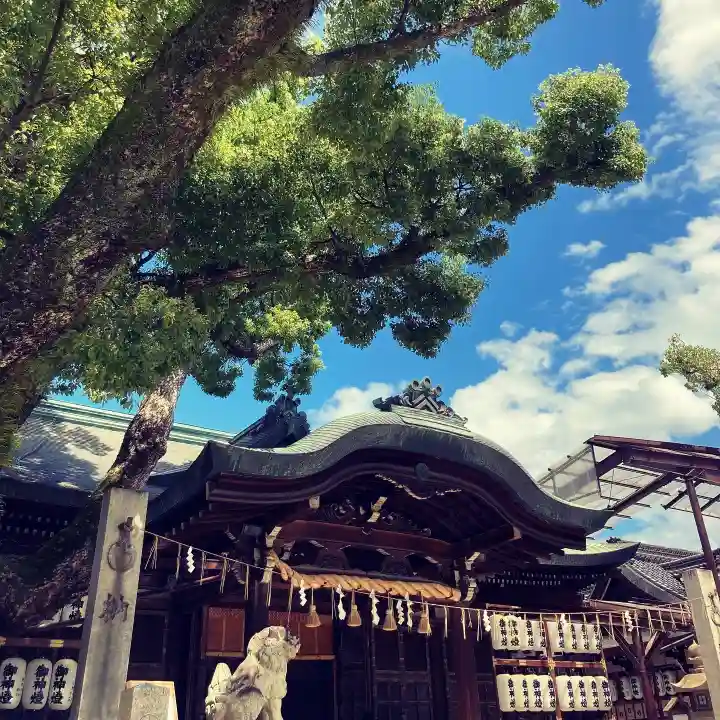 石切劔箭神社の本殿・本堂