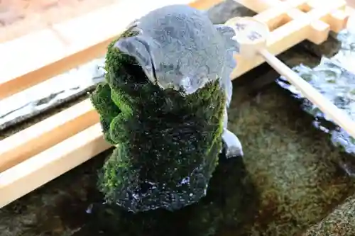 神炊館神社 ⁂奥州須賀川総鎮守⁂の手水舎