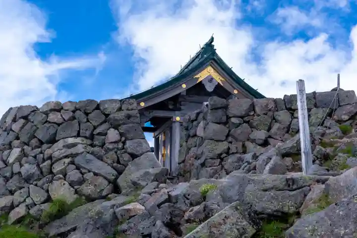白山比咩神社 奥宮の本殿・本堂