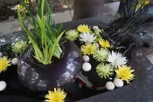 東海市熊野神社の手水舎